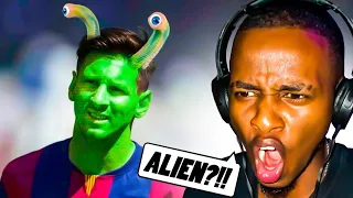 RONALDO Fan REACTS To - Is LIONEL MESSI Even Human? - (15 Times He Did The "IMPOSSIBLE")