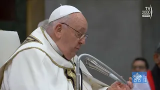 Papa Francesco e Secondi Vespri conversione San Paolo per Settimana preghiera unità cristiani