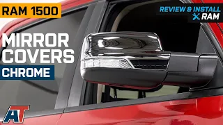 2019-2022 RAM 1500 Mirror Covers; Chrome Review & Install