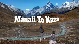 Manali to kaza bike ride || Spiti valley Fun to drive offroading, Travel and vlog.