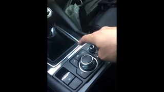 How to enable touch screen while driving Mazda infotainment
