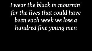 Johnny Cash - Man in black with lyrics