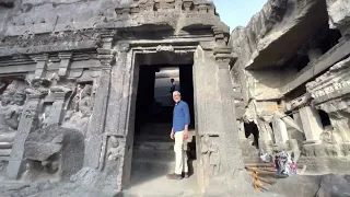 Ellora Caves, Aurangabad, Cave 16 Walk-around | 4K | VLOG 1 #ellora #cavesandcliffs  #aurangabad