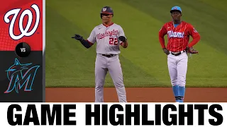 Nationals vs. Marlins Game Highlights (6/27/21) | MLB Highlights