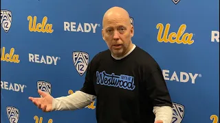 UCLA head coach Mick Cronin discusses the recent turnaround, previews Bay Area trip 2/6