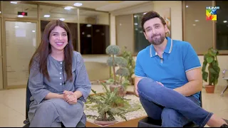In Conversation With Sami Khan And Sonya Hussyn On The Set Of #AikChubhanSi✨😍