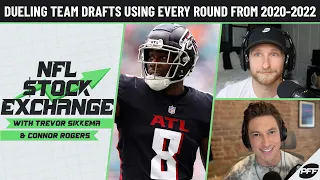Dueling Team Drafts Using Every Round From 2020-2022 | NFL Stock Exchange | PFF