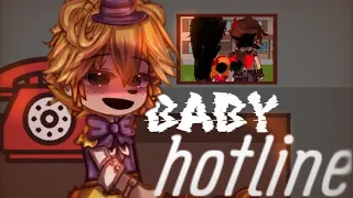 || •BABY HOTLINE• || Afton Family || FNaF || Gacha Club ||