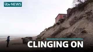 How much should be done to save Norfolk clifftop homes falling in to the sea? | ITV News