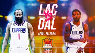 Los Angeles Clippers vs Dallas Mavericks Game 3 Full Highlights | 2024 WCR1 |
