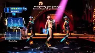 Kinect Star Wars Dance "Hologram Girl"
