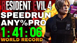 (FWR) Resident Evil 4 Remake Professional Speedrun 1:41:06