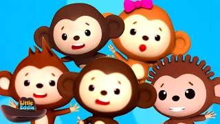 Five Little Monkeys Nursery Rhymes For Babies