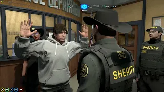 "Are you off your meds?" - Kyle meets Sheriff Kyle Pred - GTA NoPixel