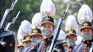 Queen Mathilde Is Proud To See Princess Elizabeth In The Military Parade At National Day Of Belgium