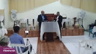 Pastor julio Cesar Lluberes y Pastor Maikony Beltre. “Orando en todo tiempo”