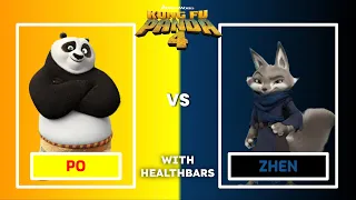 Po Vs. Zhen - With Healthbars