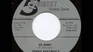 Donnie Martindale - Go Jenny
