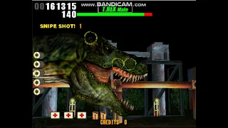 The Lost World: Jurassic Park arcade - Stage 5 (Final stage)