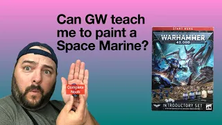 Can GW teach me to paint a space marine?