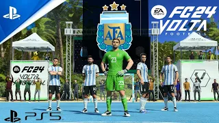 EA SPORTS FC 24 Volta - ARGENTINA - GamePlay 4K UHD on PS5