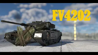 British Tank fv4202 -War Thunder Gameplay 12Kills