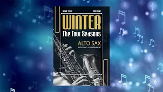 WINTER from The Four Seasons Antonio Vivaldi | Alto Saxophone Solo with Piano Accompaniment