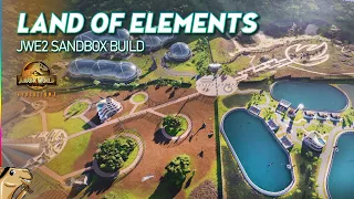 Land of Elements - Jurassic World Evolution 2 SANDBOX Speedbuild