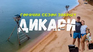 Закрываем горячий сезон дикарей 2021 на берегу моря, база отдыха Киммерик в Яковенково, Крым