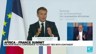 Africa-France Summit: 'Less about assistance and more about investment' • FRANCE 24 English