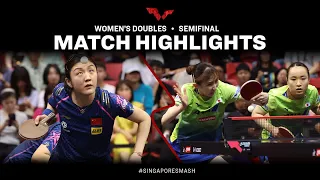 Chen Meng/Wang Yidi vs Mima Ito/Hina Hayata | WD SF | Singapore Smash 2023