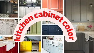 latest kitchen cabinet color ideas 2022