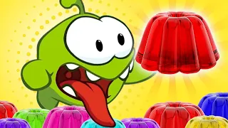 Learn Colors with Squishy Jelly | Om Nom Preschool Learning Videos | Learn With Om Nom