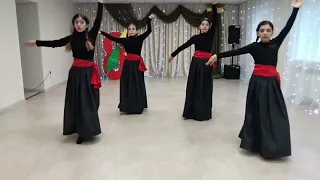 Исполнитель: коллектив "Ритмика", грузинский танец  "Гандагана".