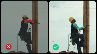 In the Field: Climbing a Utility Pole