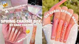 DAILY CHARME NAIL ART SUBSCRIPTION BOX | MARCH 2023 SPRING CHARME BOX | UNBOXING & HONEST REVIEW