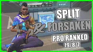 PRX F0rsakeN Astra Split | Valorant Pro Vod Ranked Gameplay