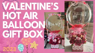 My 2023 Valentines Hot Air Balloon Bouquet// Daisy dhey