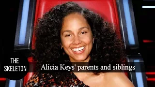 Alicia Keys' parents and siblings