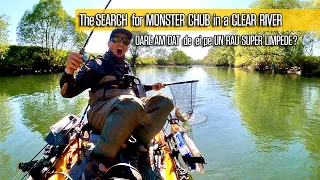 The SEARCH for MONSTER CHUB in a Clear River - Kayak Fishing Adventure