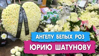 Ангелу белых роз - Юрию Шатунову (Троекуровское кладбище 23.06.2023) #шатунов #shatunov