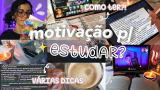 como ter motivação para estudar? 📚