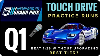 Asphalt 9 Nissan R390 GT1 Grand Prix Round Touch Drive Practice Round Best Tier for Grand Prix