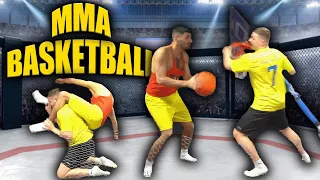 MMA BASKETBALL MATCH mit AGRESSIONEN | Jordan & Semih