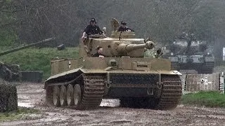 🇩🇪 Tiger Tank 131 Sounding Great In The Mud and Rain