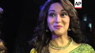 Bollywood's Madhuri Dixit meets her double at Madame Tussauds