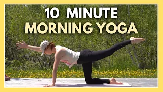 10 min Morning Yoga Flow - Sweet & Gentle Morning Yoga Routine