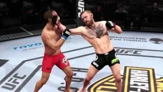 Conor Mcgregor knocks out Chad Mendes in 1st round