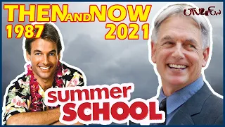 Then and Now 2021 • Summer School (1987) • See how the cast is today