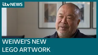 New artwork by Ai Weiwei sees Monet's 'The Water Lilies' reconstructed through Lego | ITV News